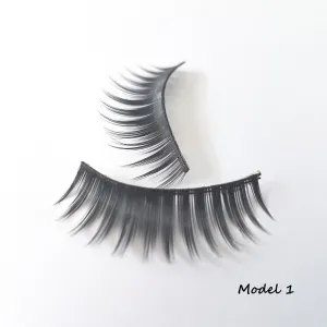 1 Set of Strip Eyelashes  Model 01