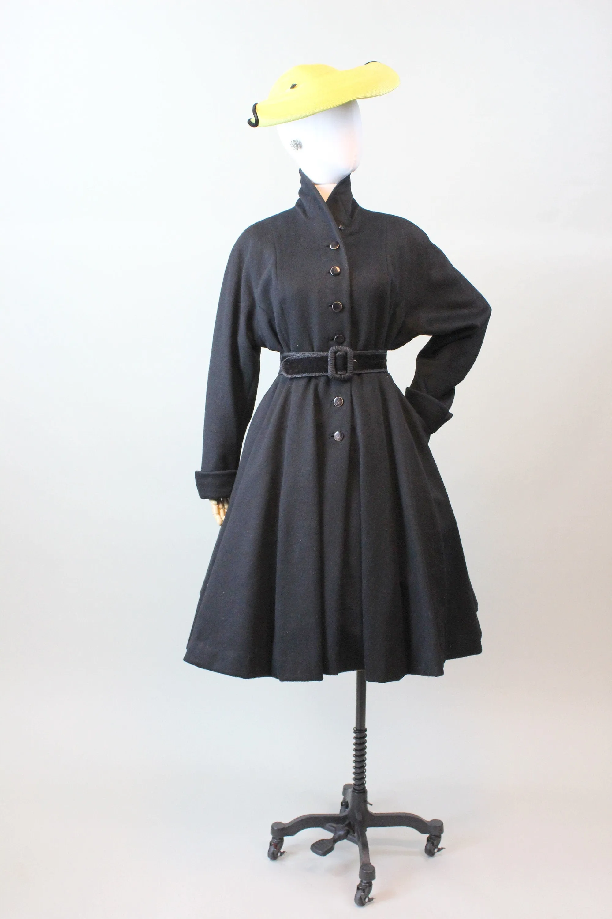 1950s wool PRINCESS coat small medium | new fall winter