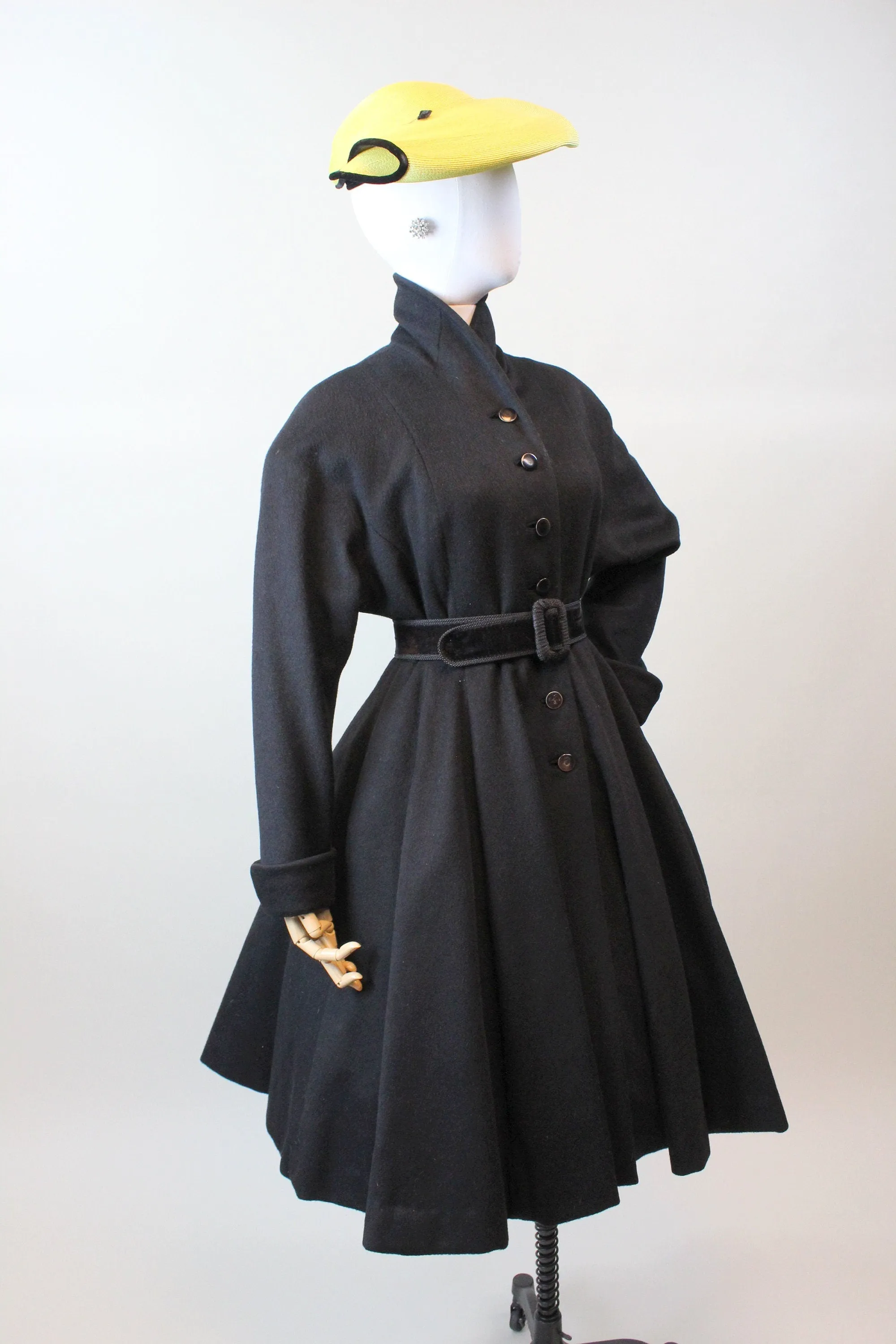 1950s wool PRINCESS coat small medium | new fall winter