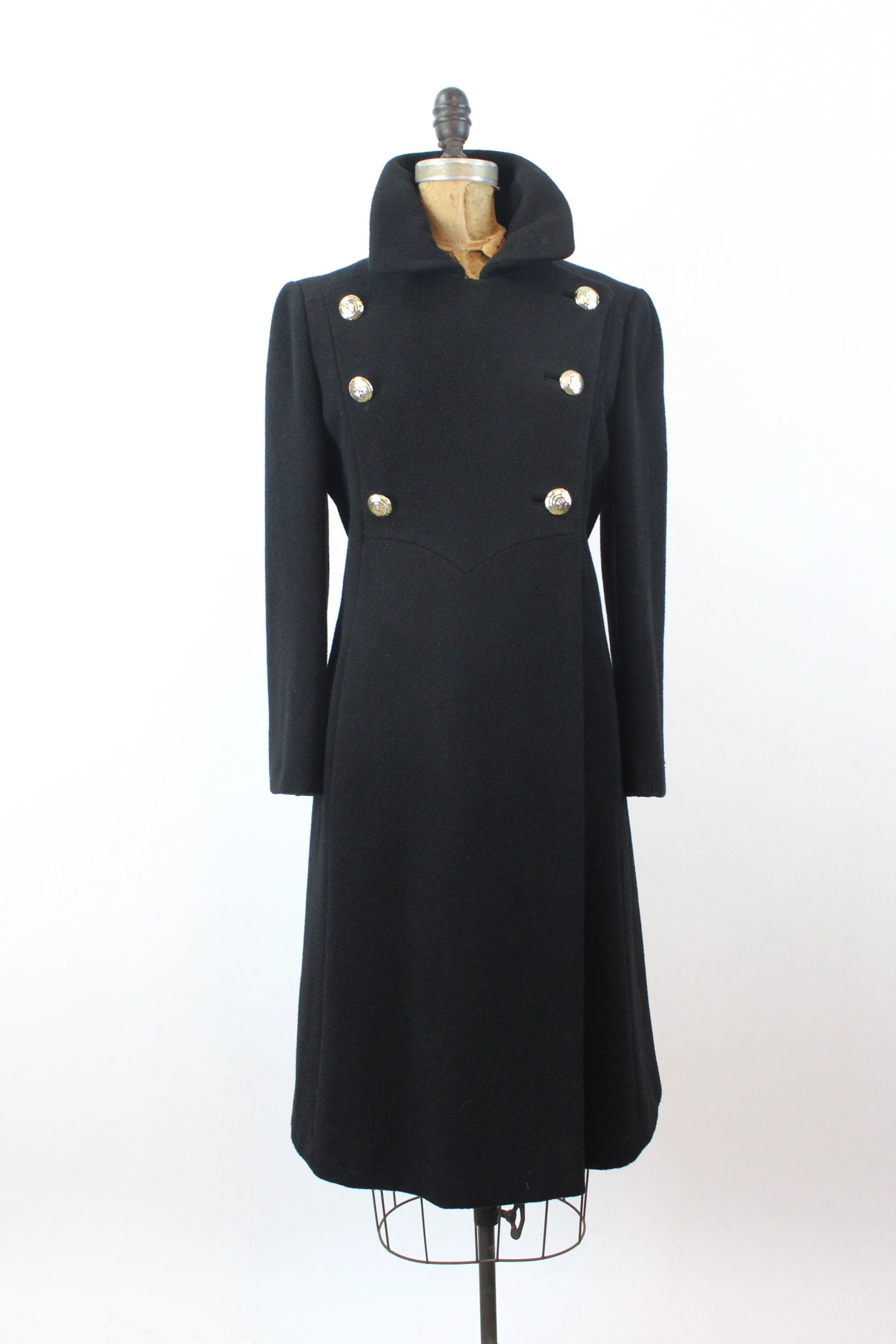 1970s 1971 documented RIVA military wool coat small | new fall