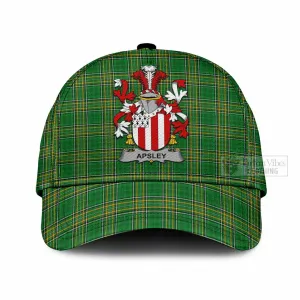 Apsley Irish Clan Tartan Classic Cap with Coat of Arms