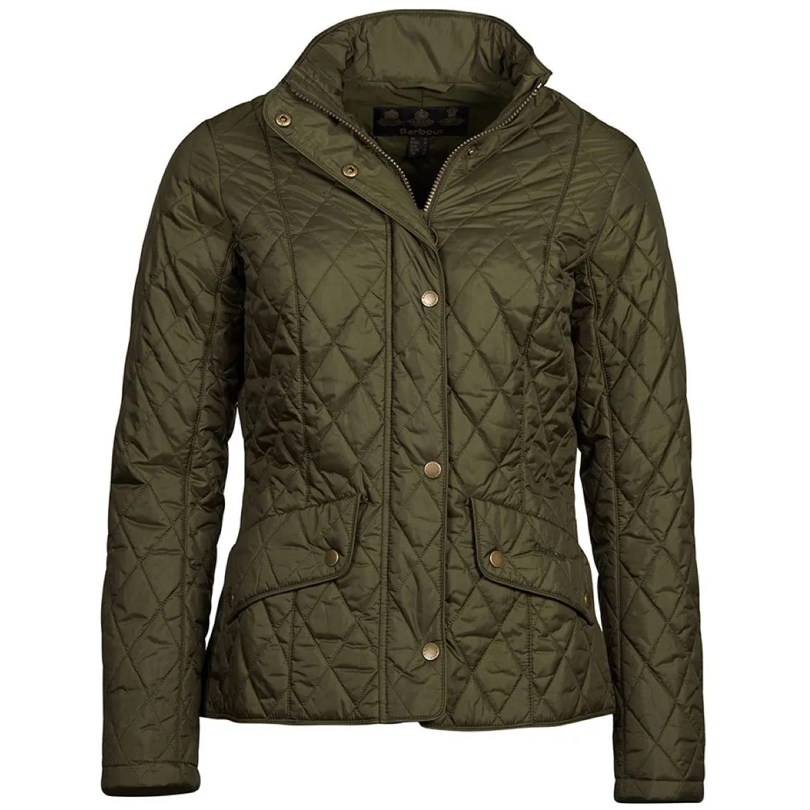 Barbour Cavalry Flyweight Jacket in New Olive green LQU0228OL56