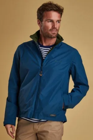 Barbour jacket Rye-Mens-Peacock Blue-MWB0696BL55