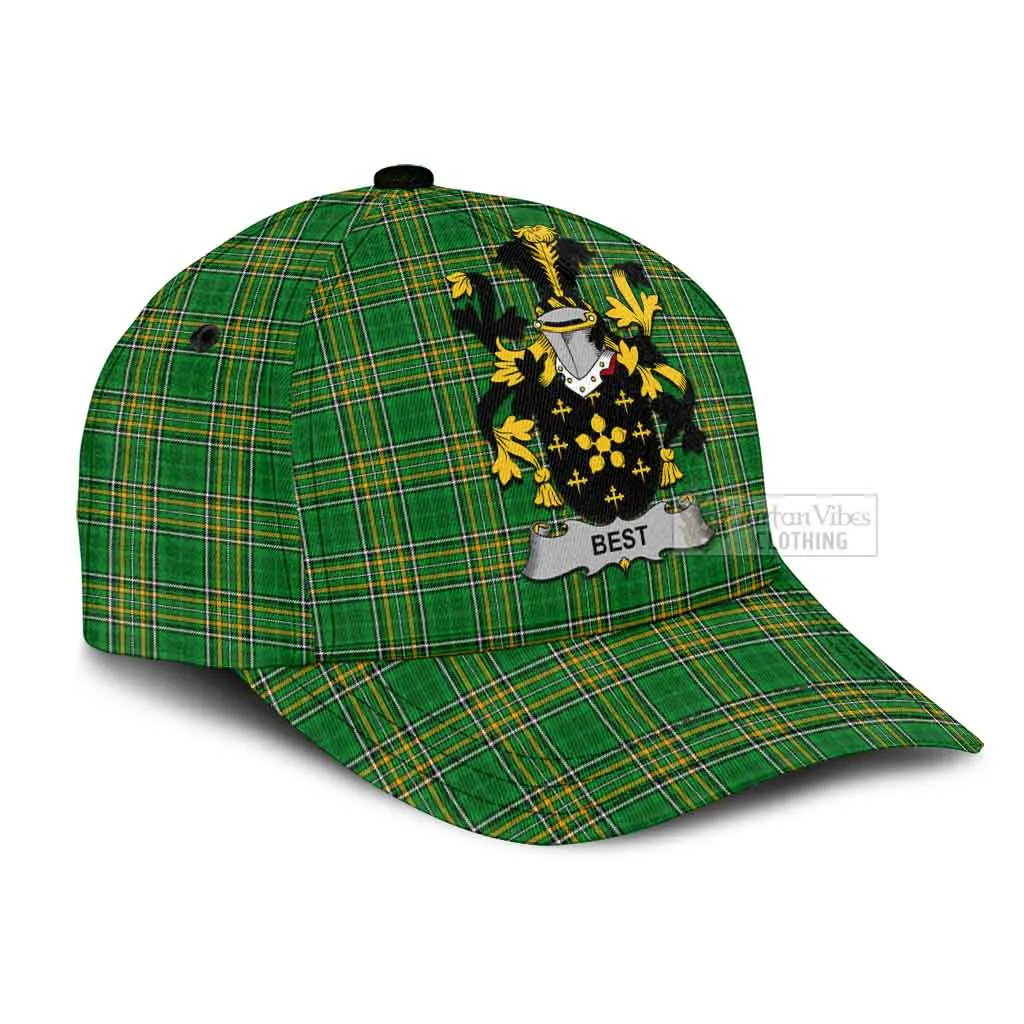 Best Irish Clan Tartan Classic Cap with Coat of Arms