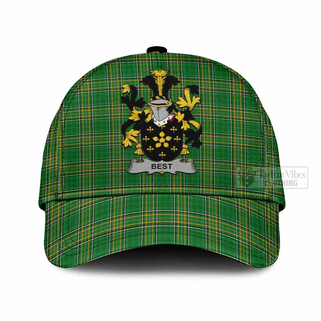 Best Irish Clan Tartan Classic Cap with Coat of Arms