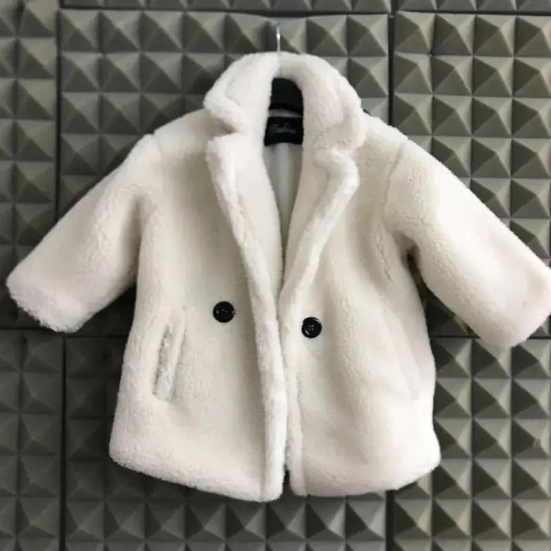 Big Kids Faux Fur Coat