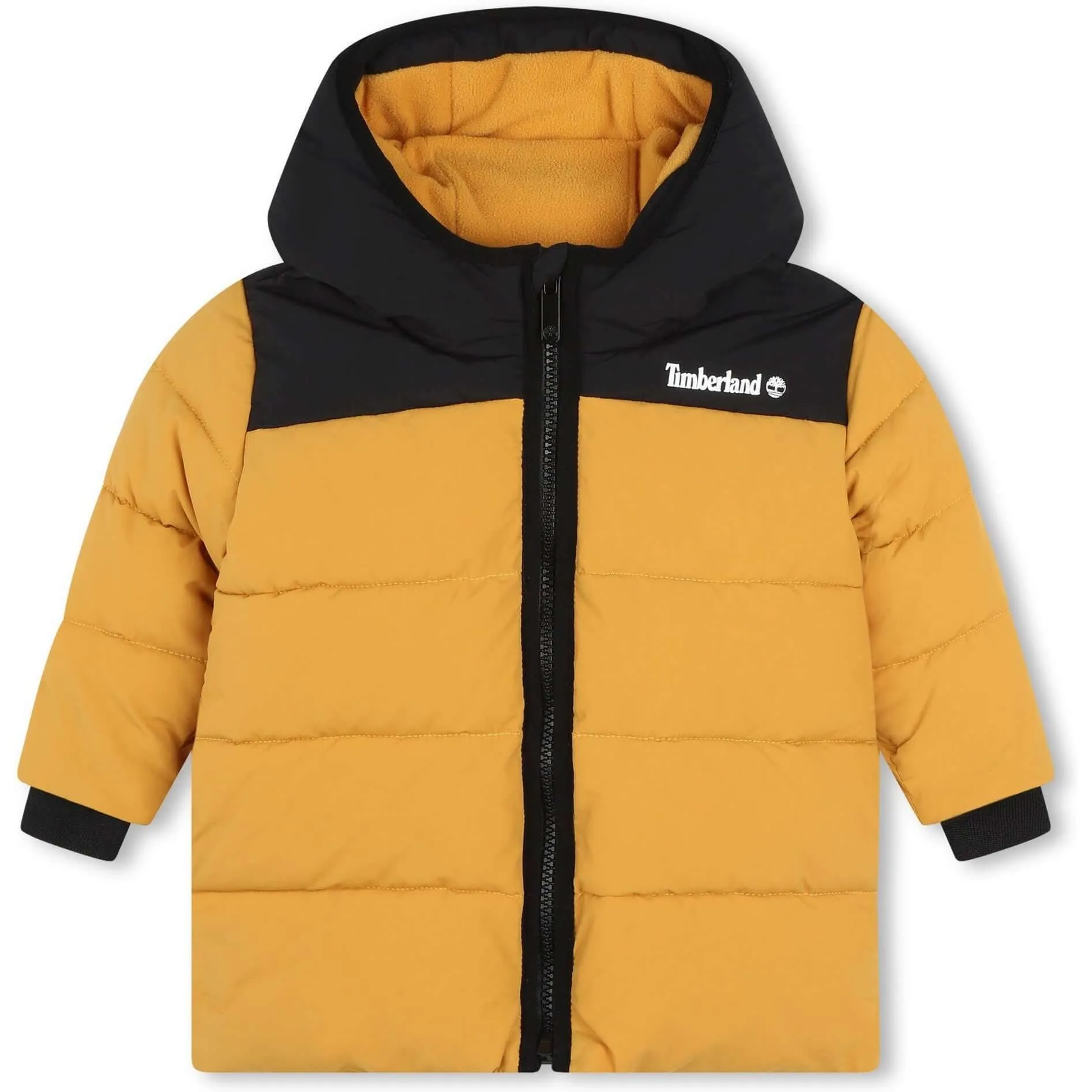 Boys Yellow Puffer Coat