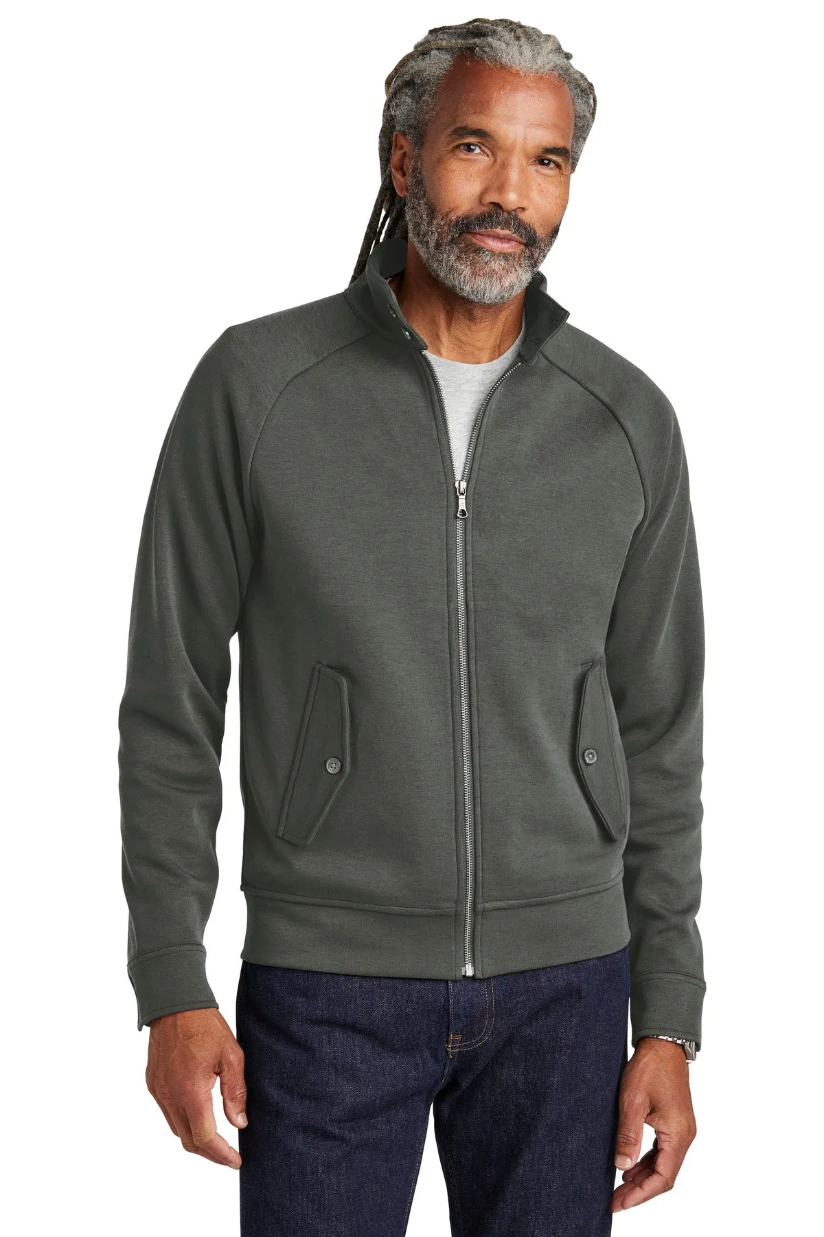 Brooks Brothers Double-Knit Full-Zip. BB18210