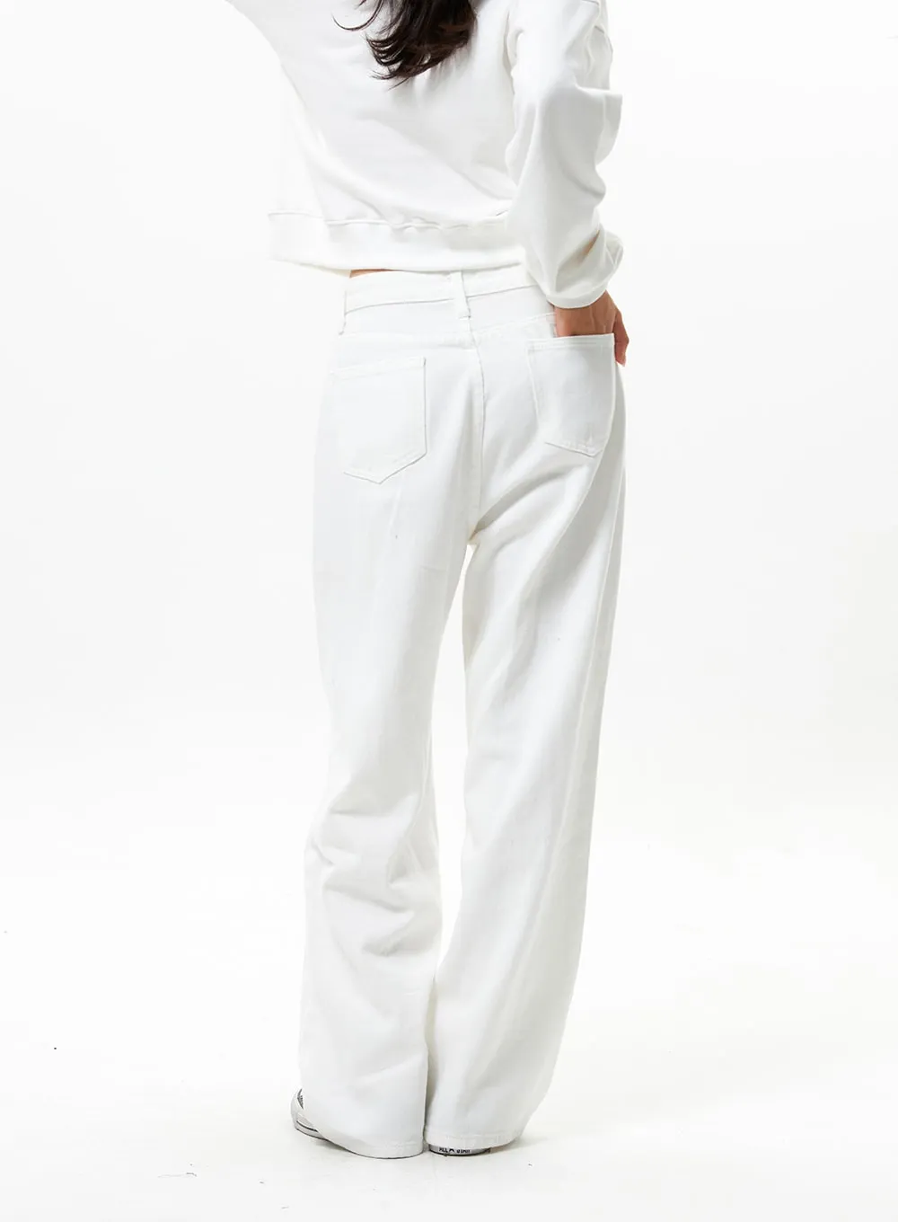 Cotton Wide Leg Pants OS310