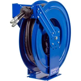 Coxreels TDMP-N-350 3/8"x50' 3000 PSI Dual Hydraulic Spring Retractable Steel Hose Reel