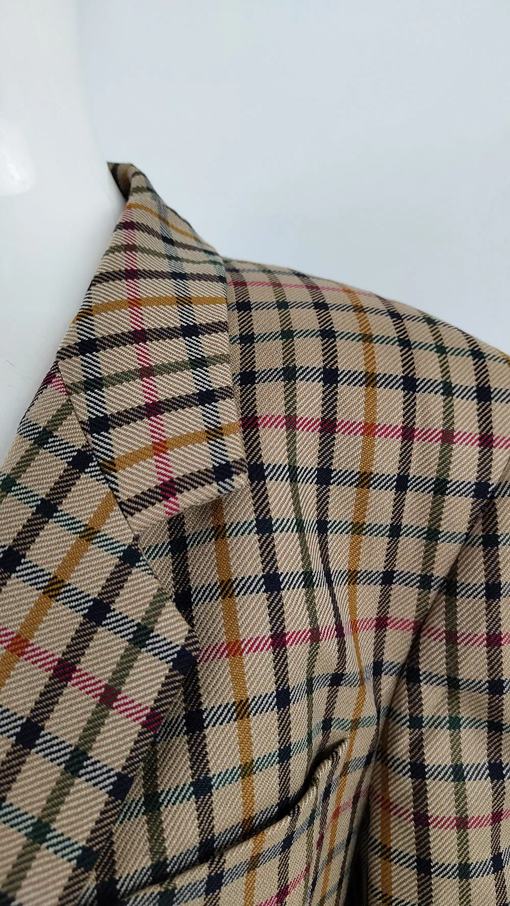 Daks of London Vintage Pure New Wool Womens Blazer, 1980s