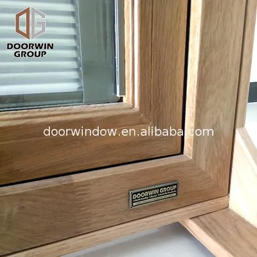 DOORWIN 2021Wood clad aluminum awning window with new design