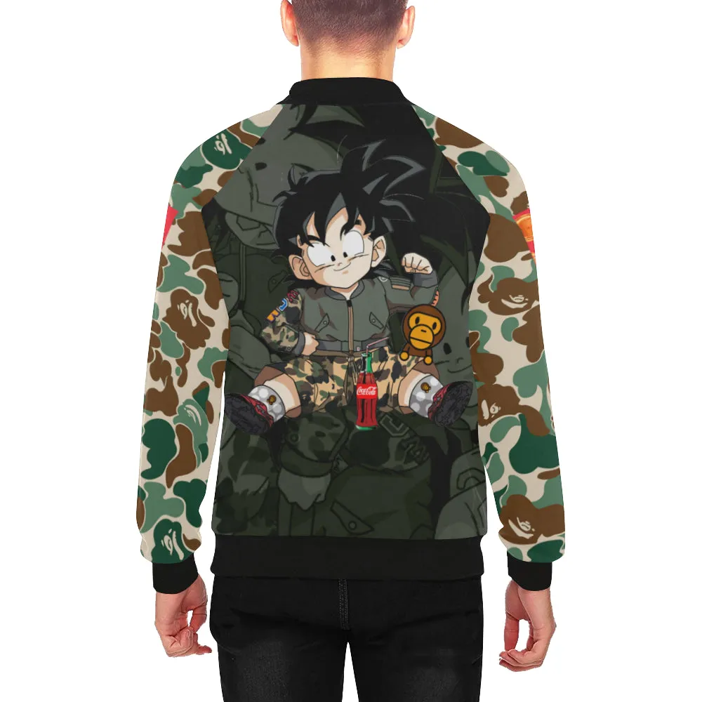 Dragonball Supreme goten Men's All Over Print Baseball Jacket