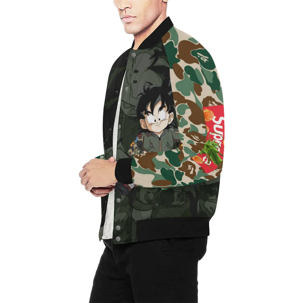 Dragonball Supreme goten Men's All Over Print Baseball Jacket