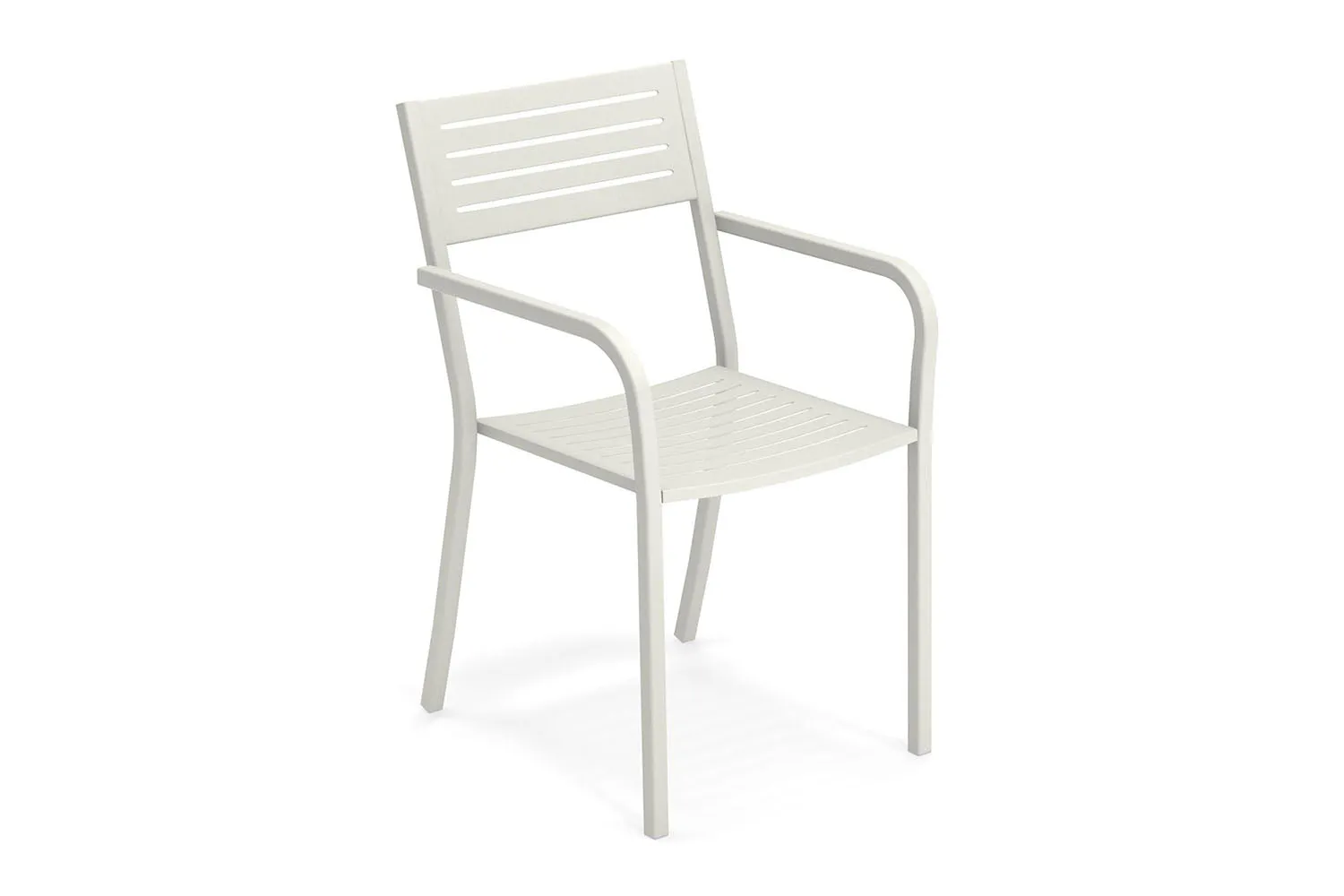 EMU Segno Stackable Steel Dining Arm Chair Set