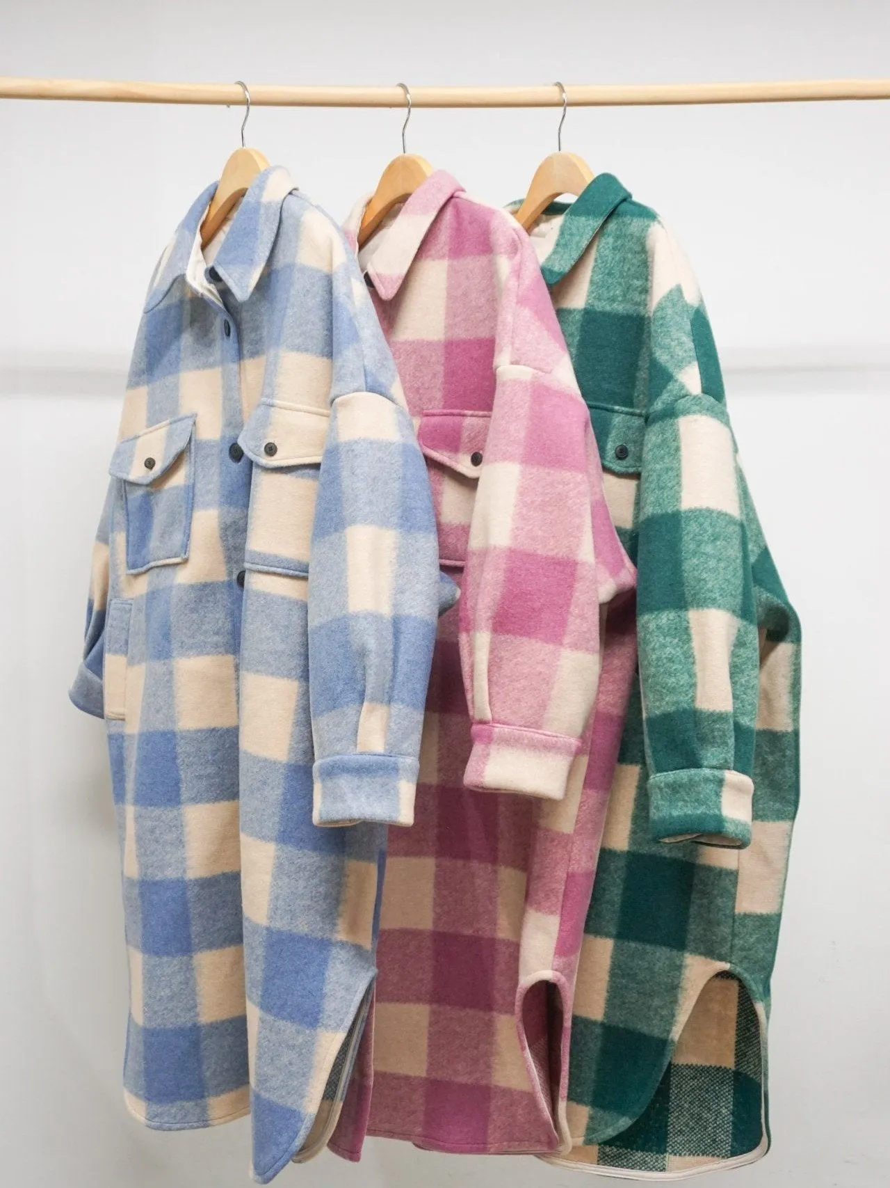 FONTAGE CHECK COAT