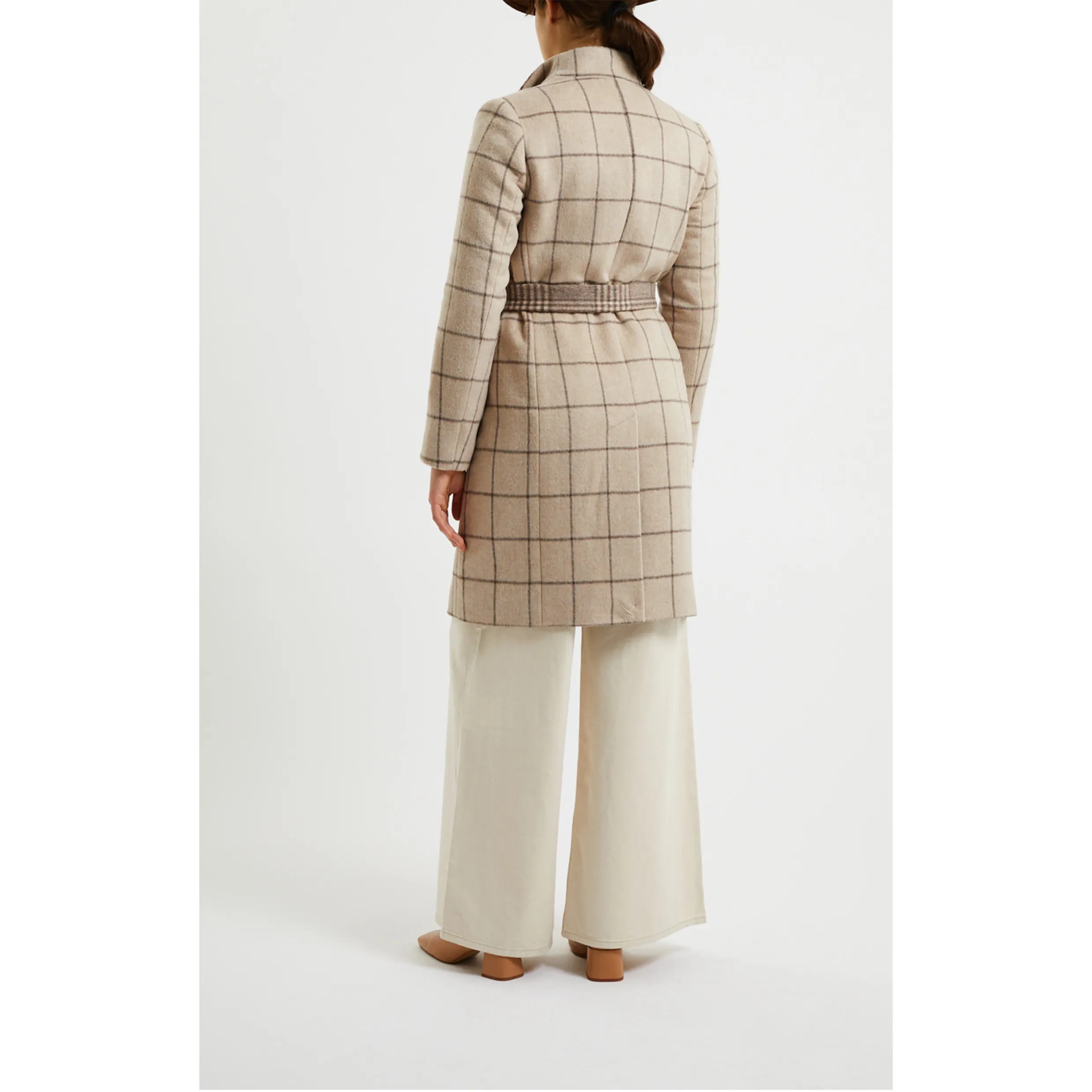 French Connection Fran Wool Belted Coat 70VNC