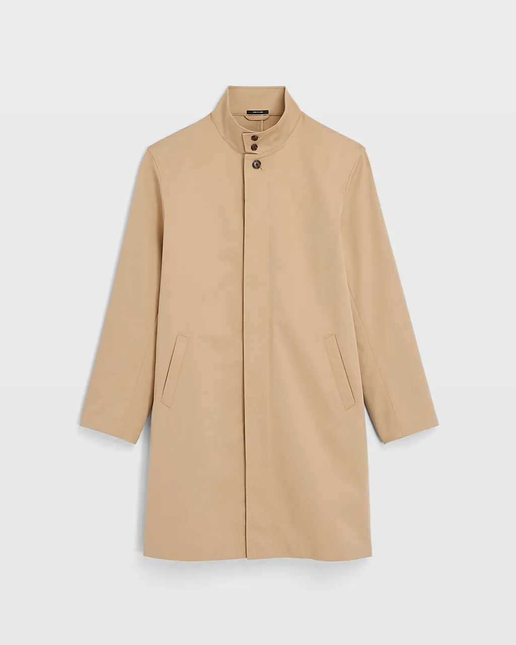 Funnel Neck Mac Coat