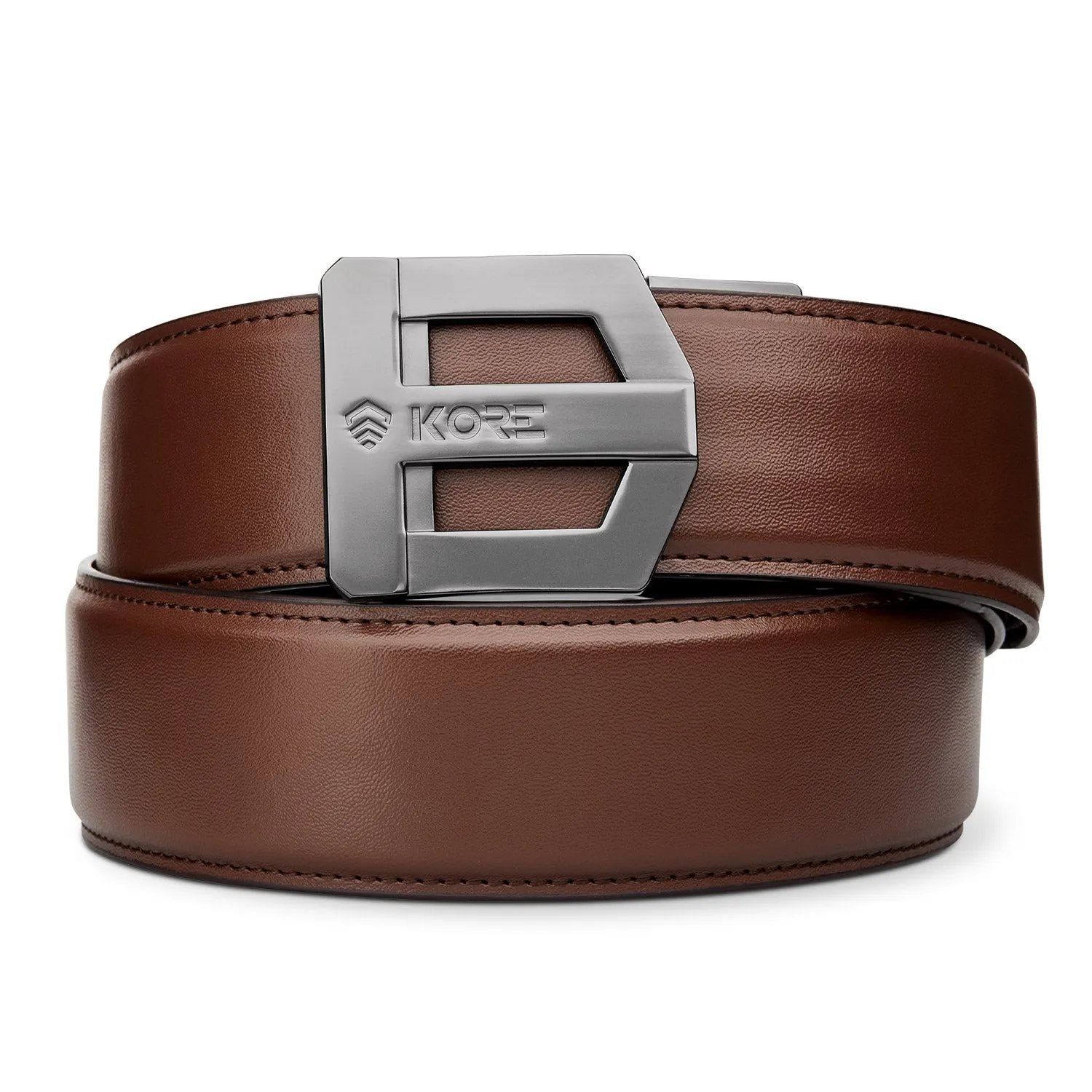 G3 GUNMETAL BUCKLE | LEATHER GARRISON GUN BELT 1.75"