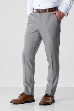 Heather Grey Clayton Slim Fit Suit Pants