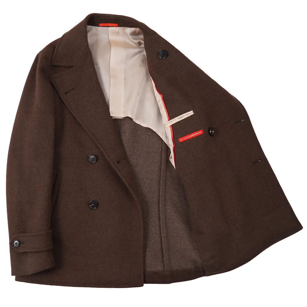 Isaia 'Cortina' Slim-Fit Pea Coat