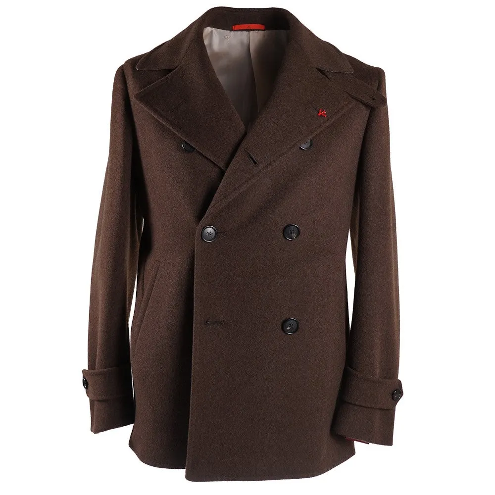 Isaia 'Cortina' Slim-Fit Pea Coat