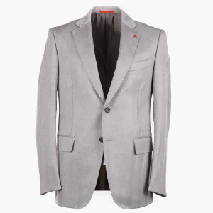 Isaia Slim-Fit Herringbone Wool Sport Coat