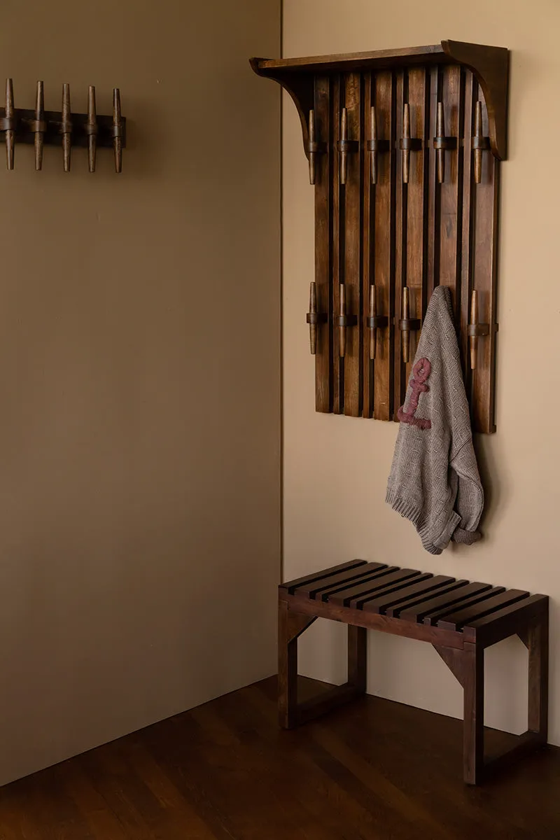 Jakub Wall Coat Rack with Shelf