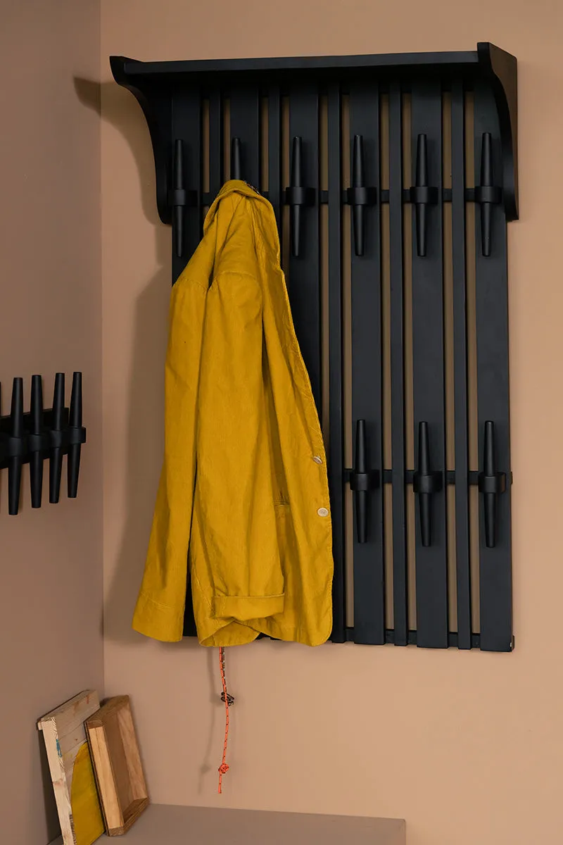 Jakub Wall Coat Rack with Shelf