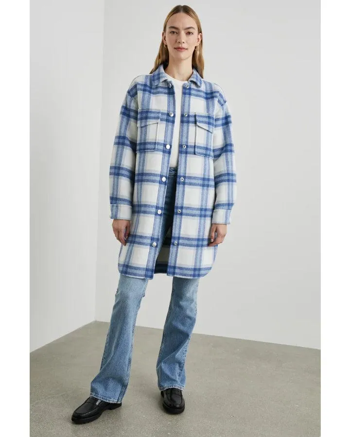 Jaro Ivory Bay Plaid Shirt Jacket