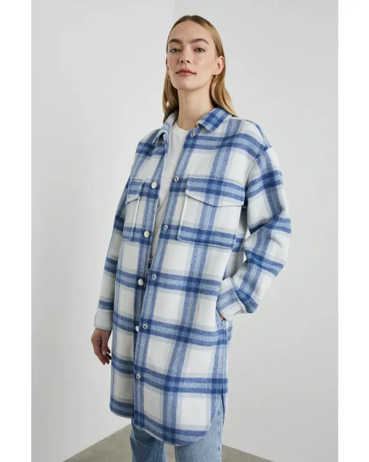 Jaro Ivory Bay Plaid Shirt Jacket