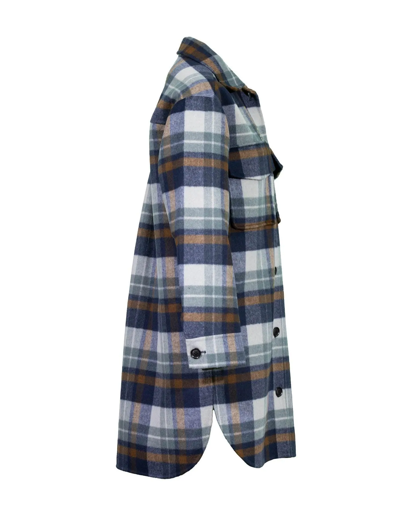 Jaro Wool Plaid Coat