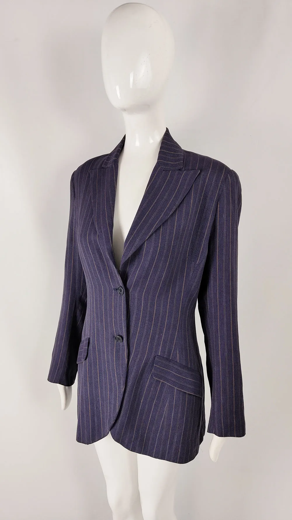 Katharine Hamnett Vintage Womens Tailored Blazer Jacket, 1990s