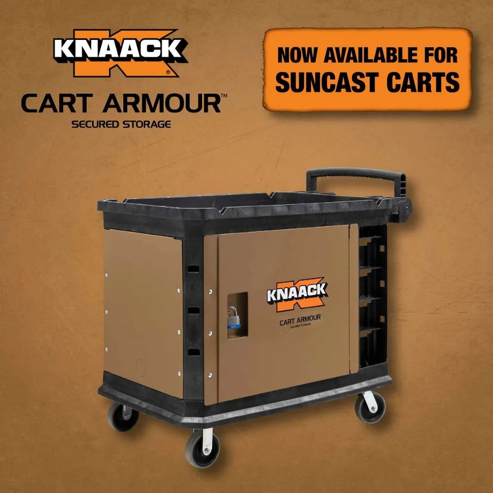 Knaack CA-06 Cart Armour Mobile Cart Security Paneling for Suncast PUCSD1937, PUCHD1937