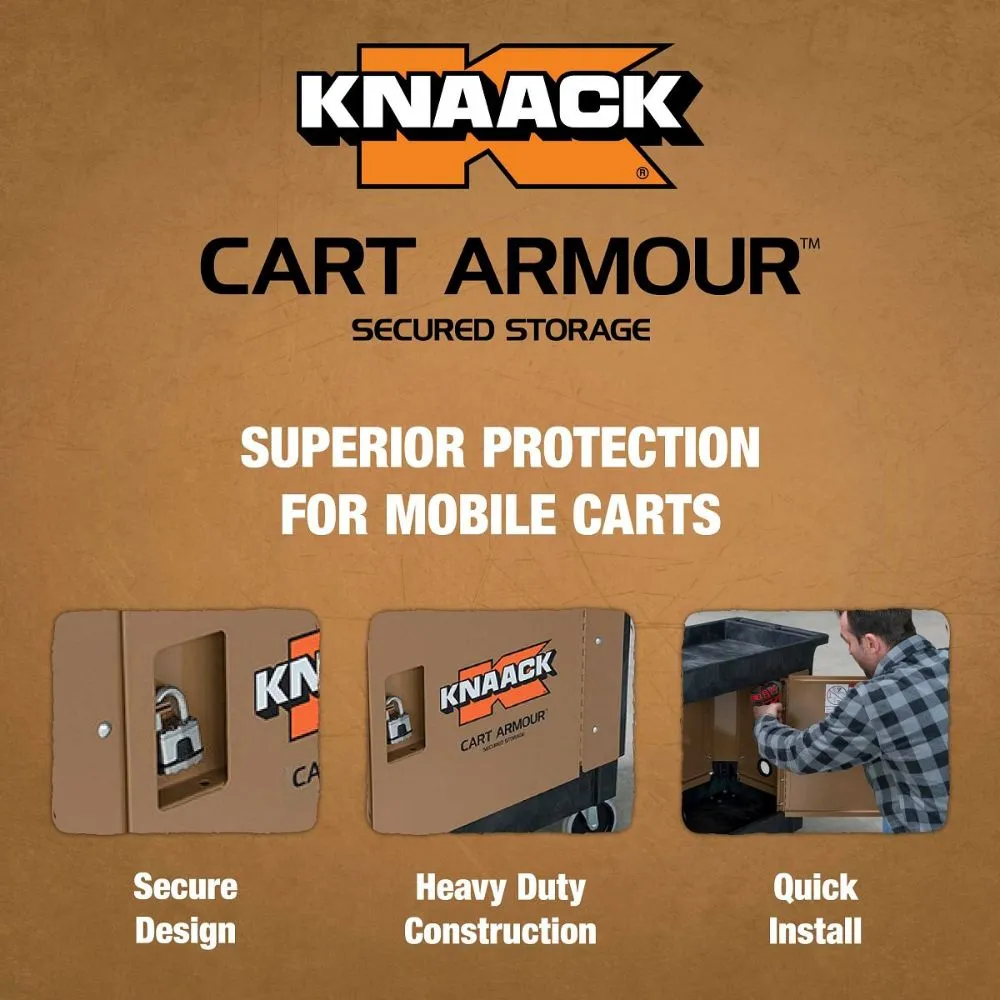 Knaack CA-06 Cart Armour Mobile Cart Security Paneling for Suncast PUCSD1937, PUCHD1937