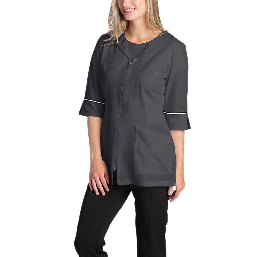 Ladies' Marvella Labcoat With 2 Way Zipper