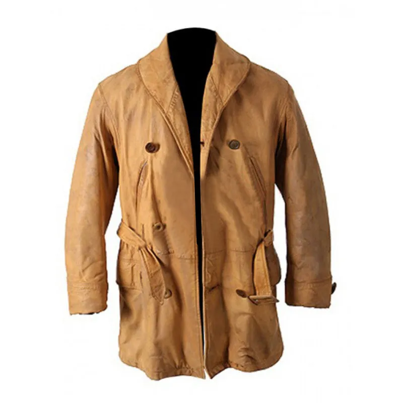 Legends Of the Fall Brad Pitt Brown Leather Coat