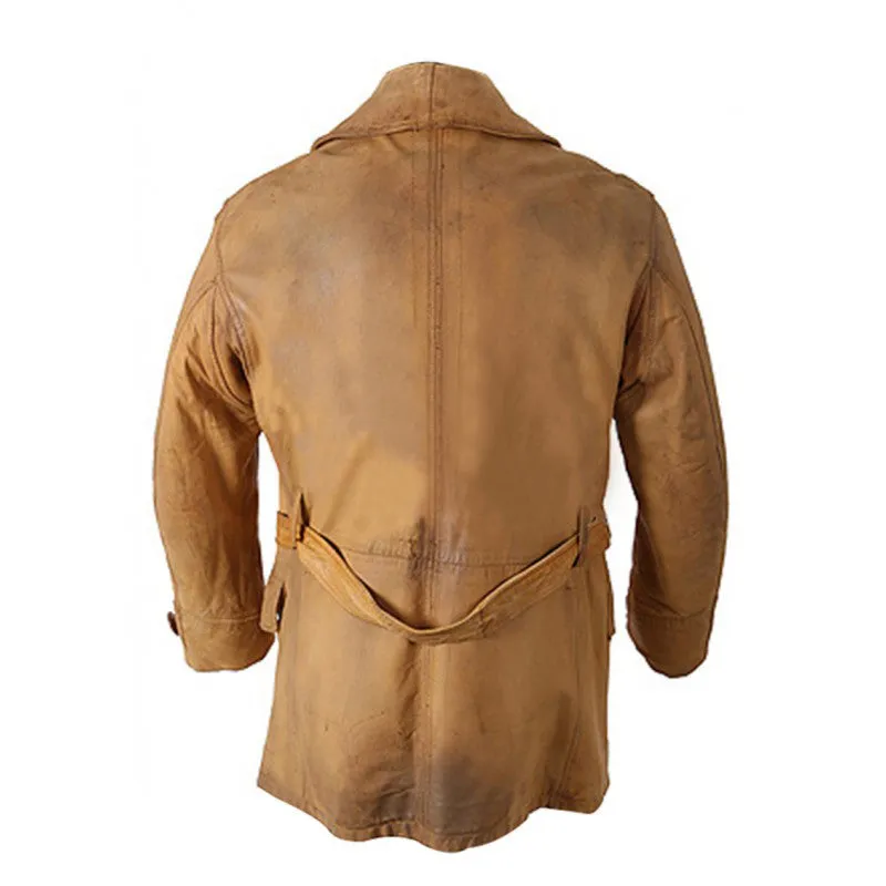 Legends Of the Fall Brad Pitt Brown Leather Coat