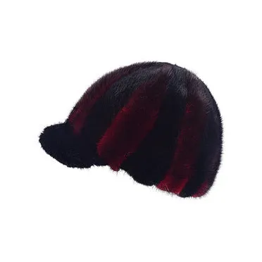 Mink winter fashion mink velvet hat men and women with the same style wild thick warm knight hat