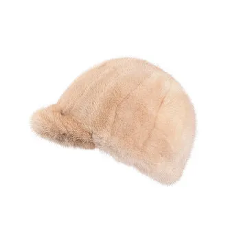 Mink winter fashion mink velvet hat men and women with the same style wild thick warm knight hat