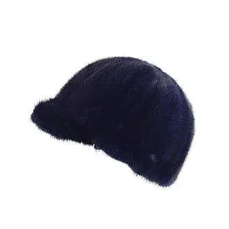 Mink winter fashion mink velvet hat men and women with the same style wild thick warm knight hat