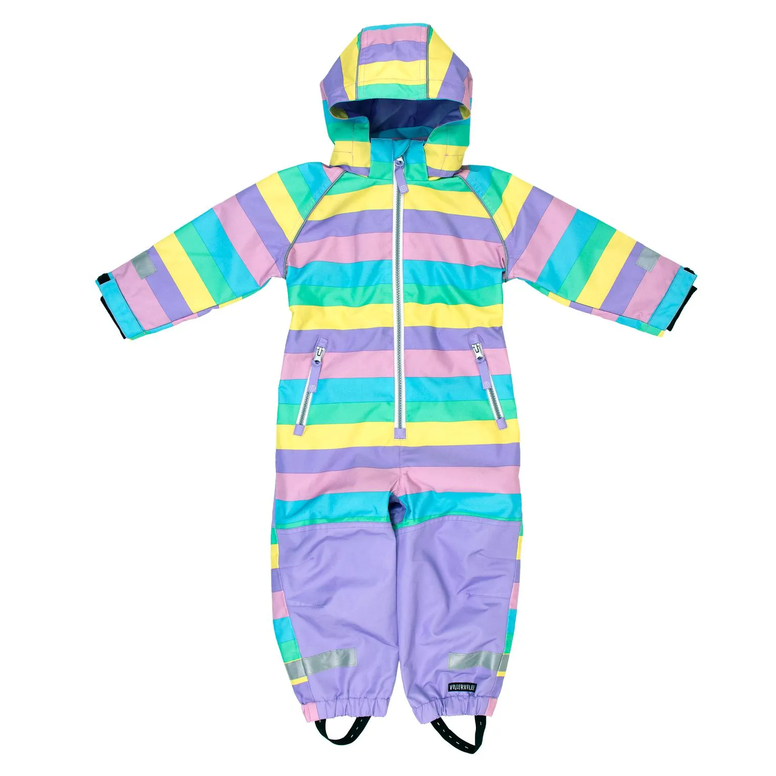 Multi Stripe Shell Rain Overall in Botanic - 2 Left Size 6-12 & 12-18 months