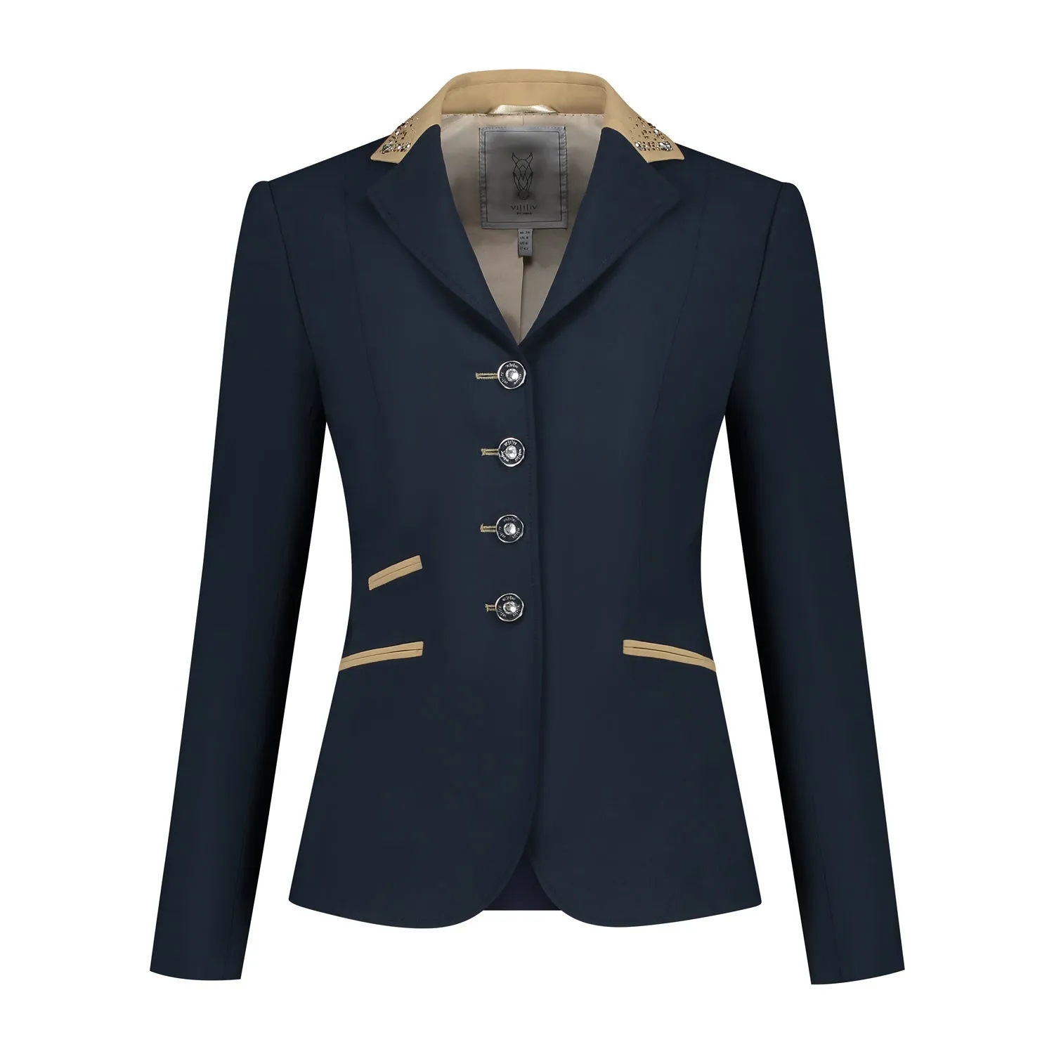 Navy competition jacket - Almond