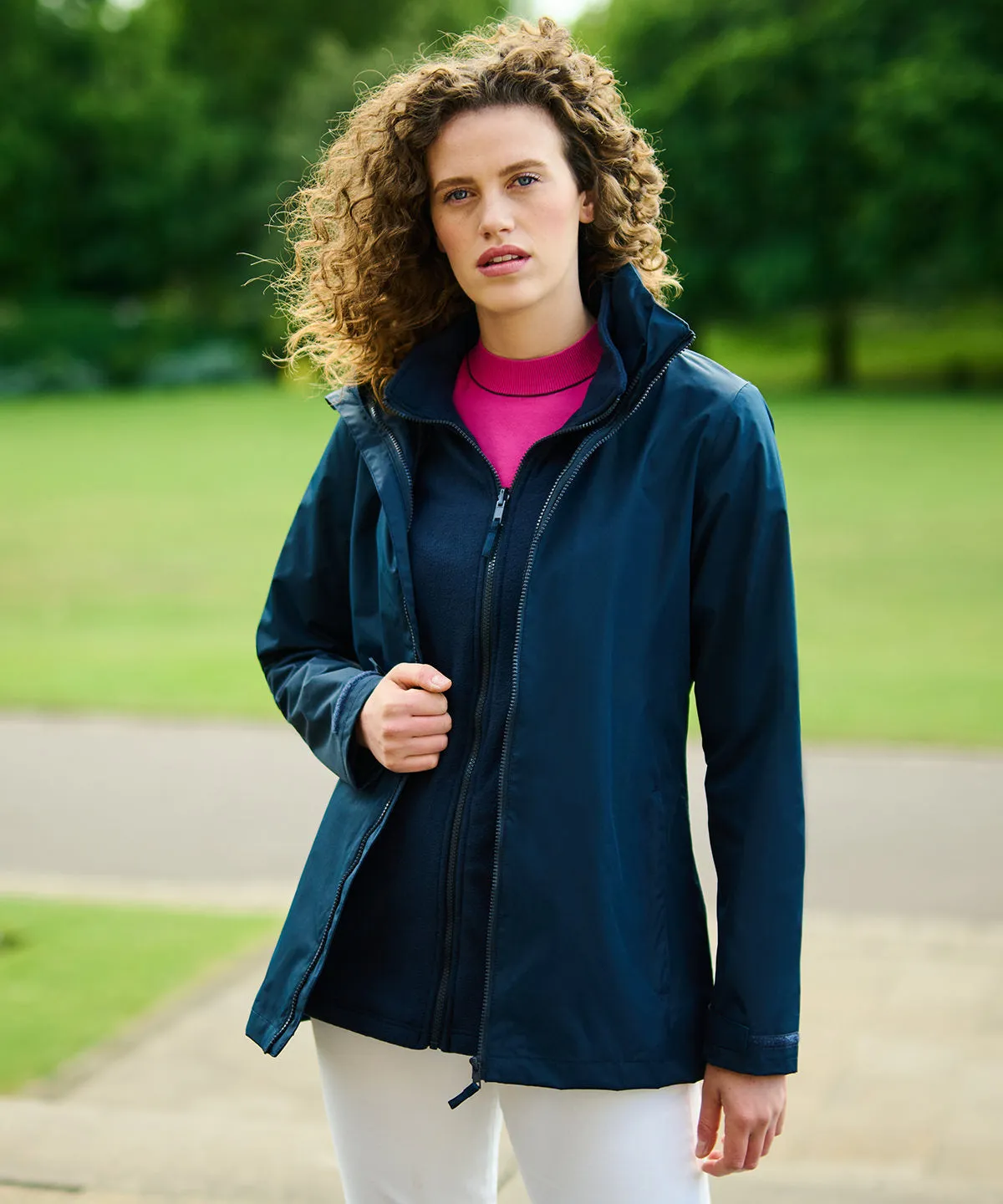 Navy - Women's classic 3-in-1 jacket