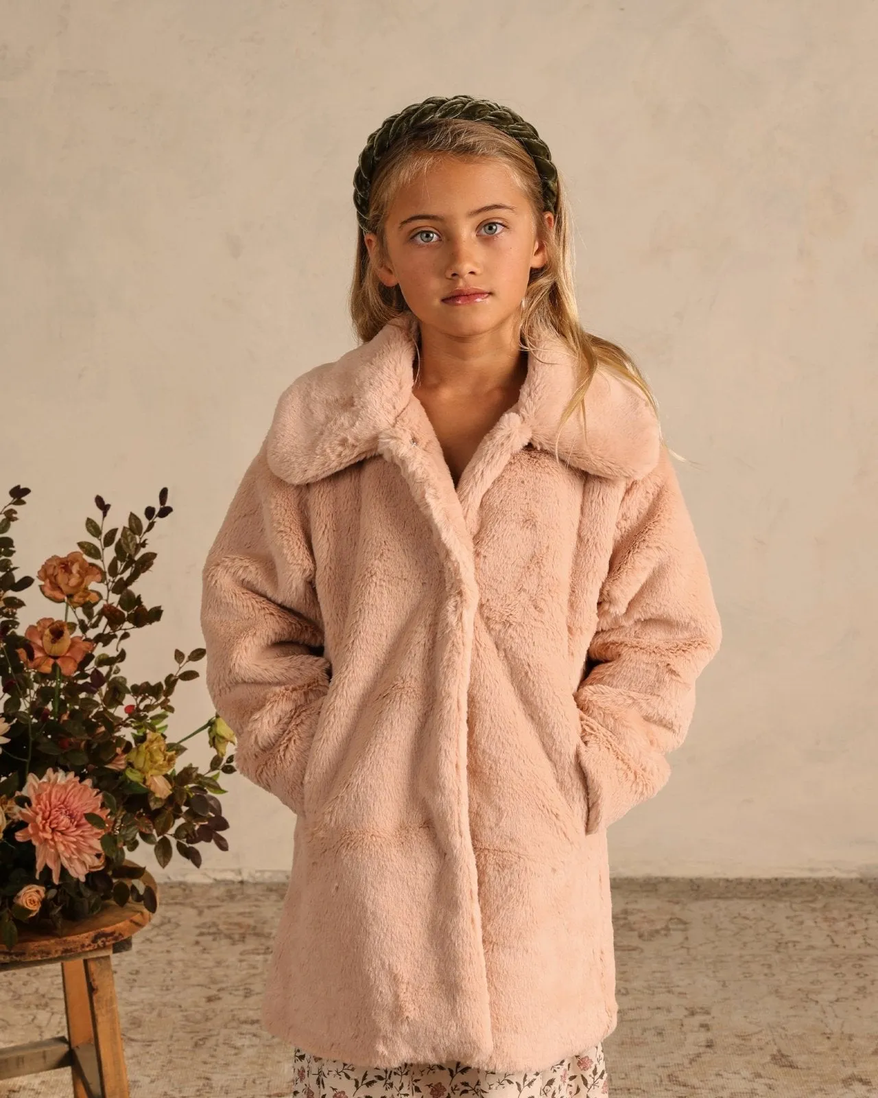 NoraLee Girls Eloise Coat - Antique