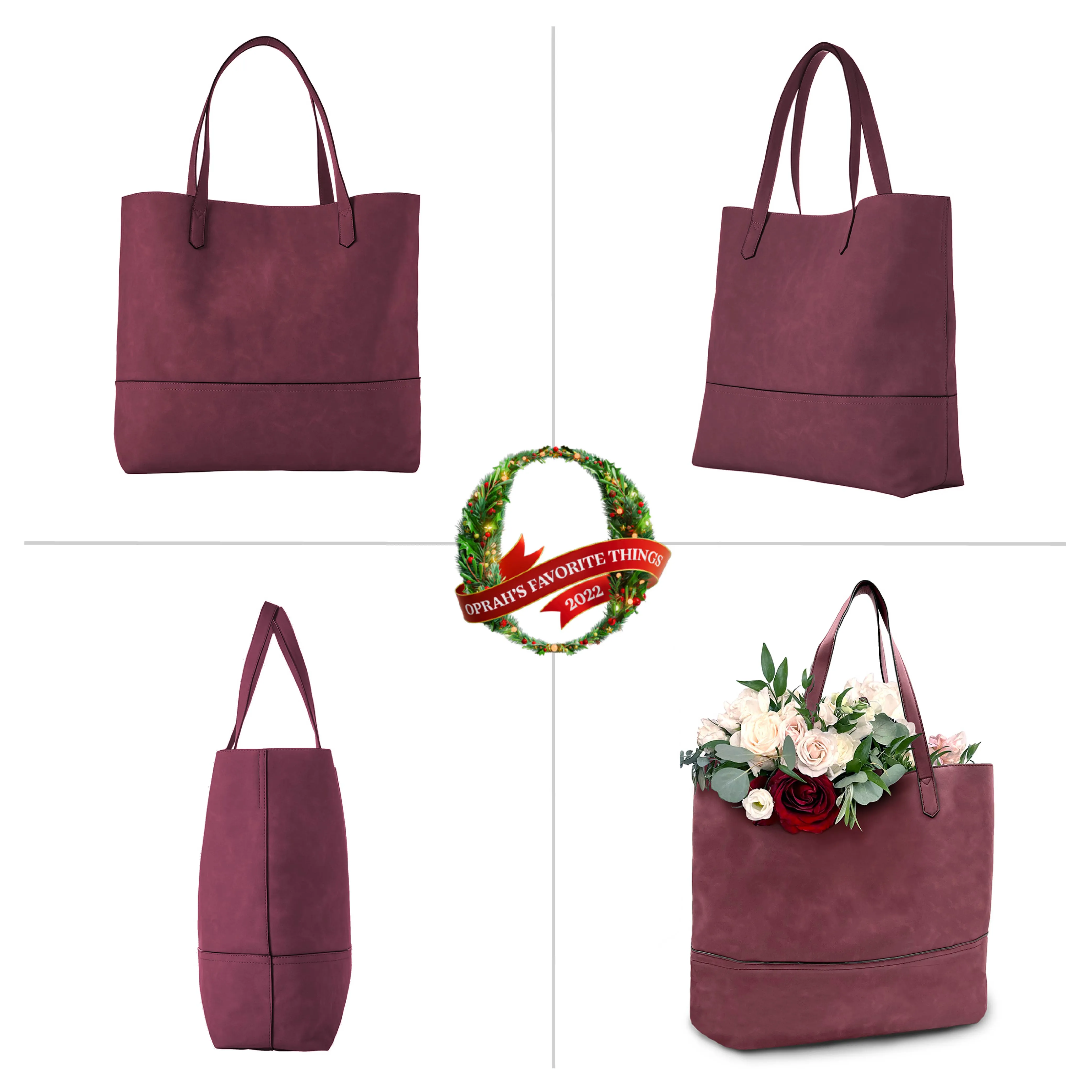 Oprah's Favorite Thing! Taylor Tote, Faux Suede (Multiple Colors)