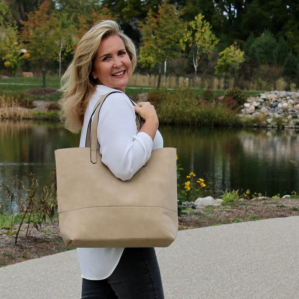 Oprah's Favorite Thing! Taylor Tote, Faux Suede (Multiple Colors)