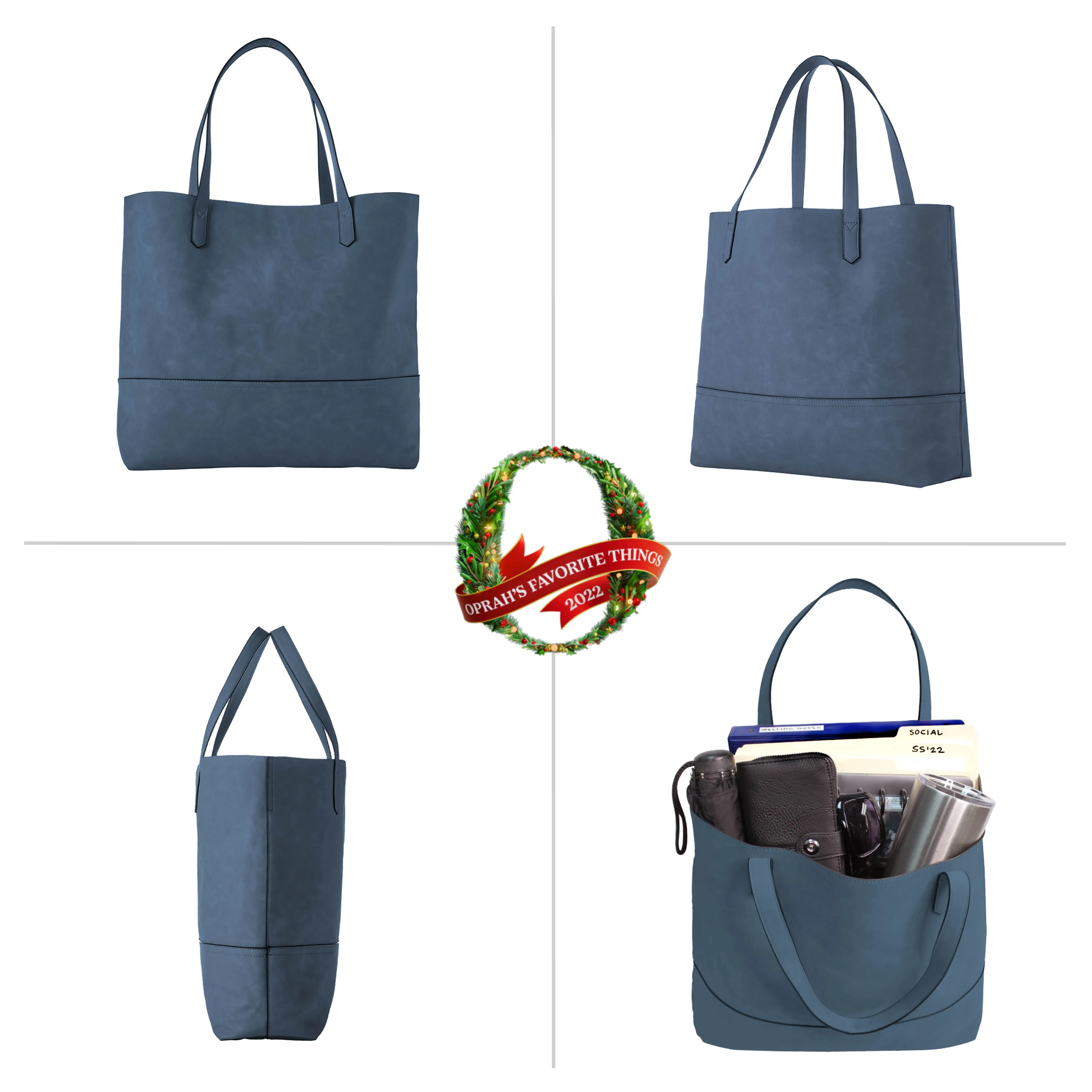 Oprah's Favorite Thing! Taylor Tote, Faux Suede (Multiple Colors)