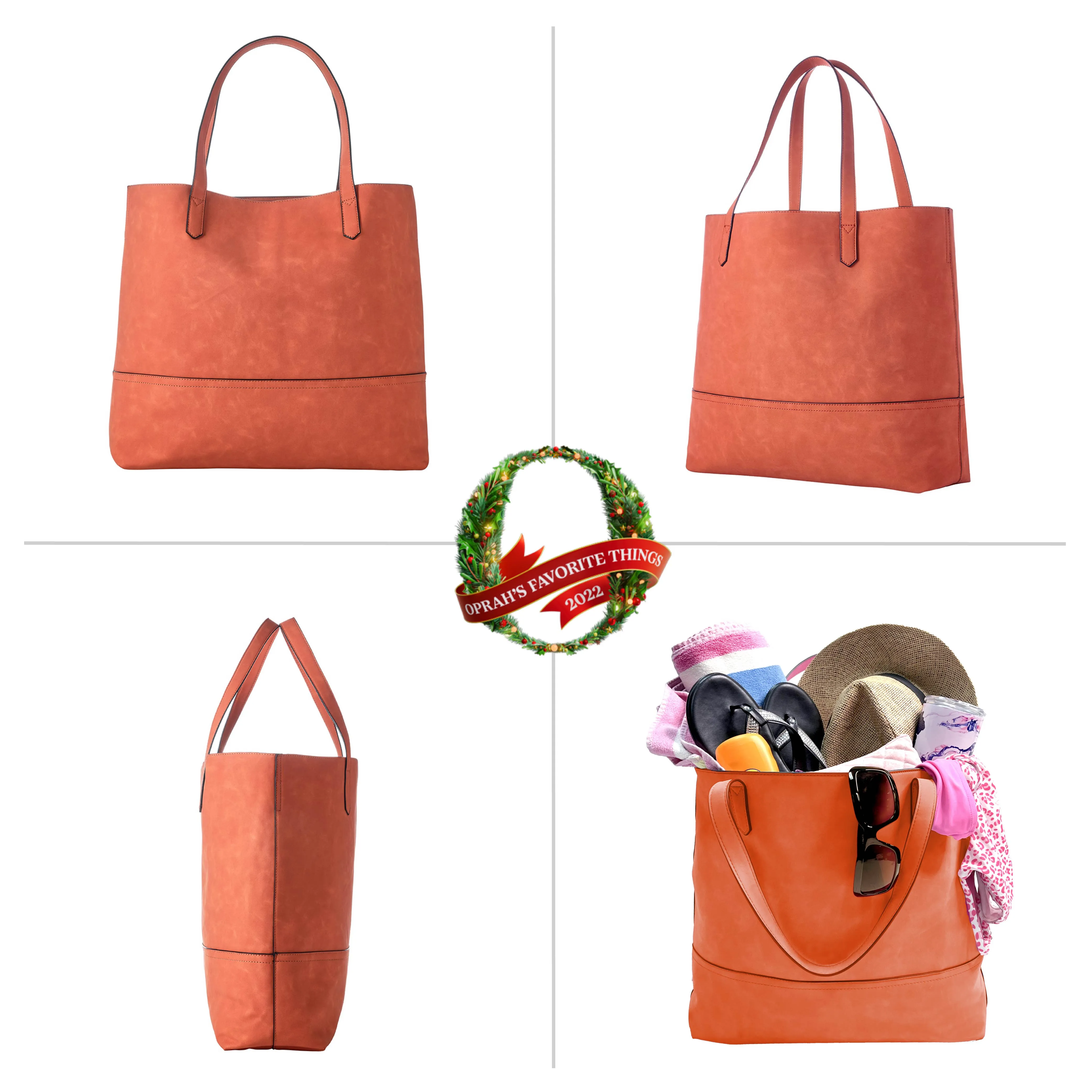 Oprah's Favorite Thing! Taylor Tote, Faux Suede (Multiple Colors)