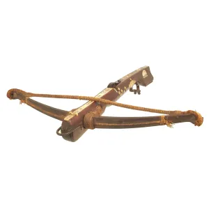 Original German 17th Century Canton of Thurgau Horn Inlaid Crossbow